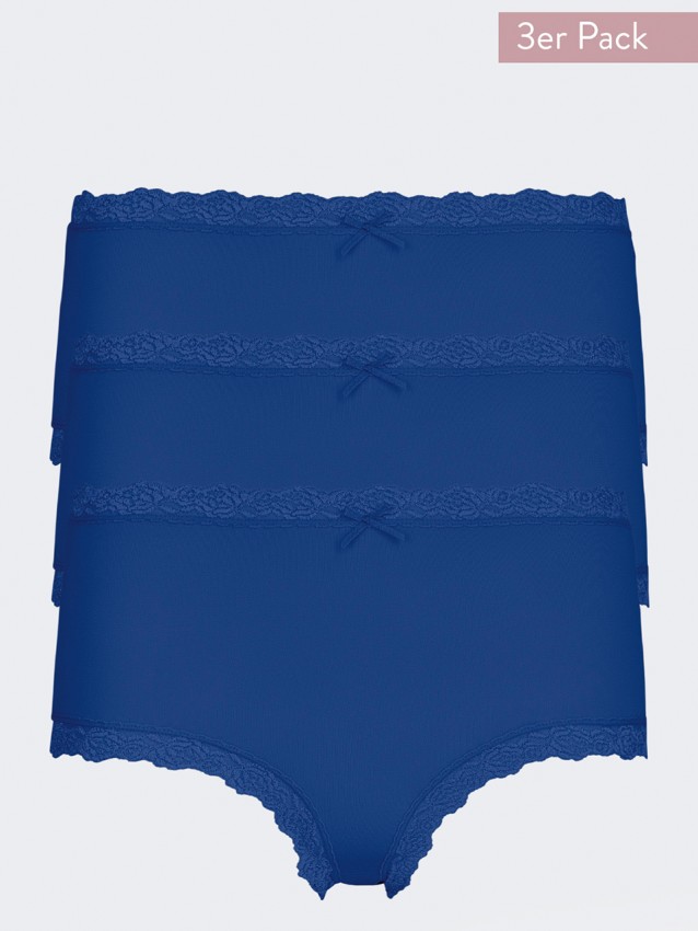 Taillenslip 3er Pack - Blau