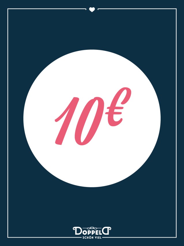10€ Gutschein Online - ohne Farbe