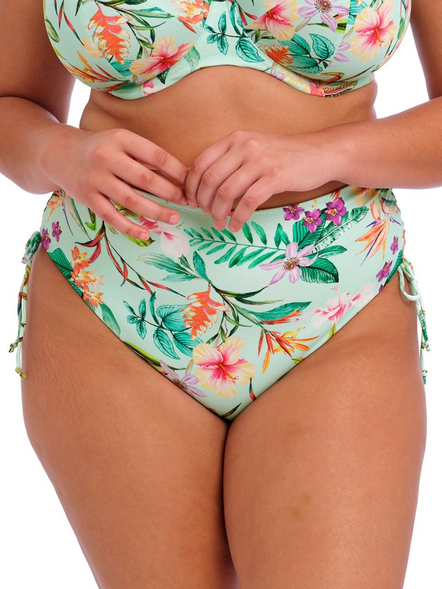 Sunshine Cove Adjustable Bikini Brief - gemustert